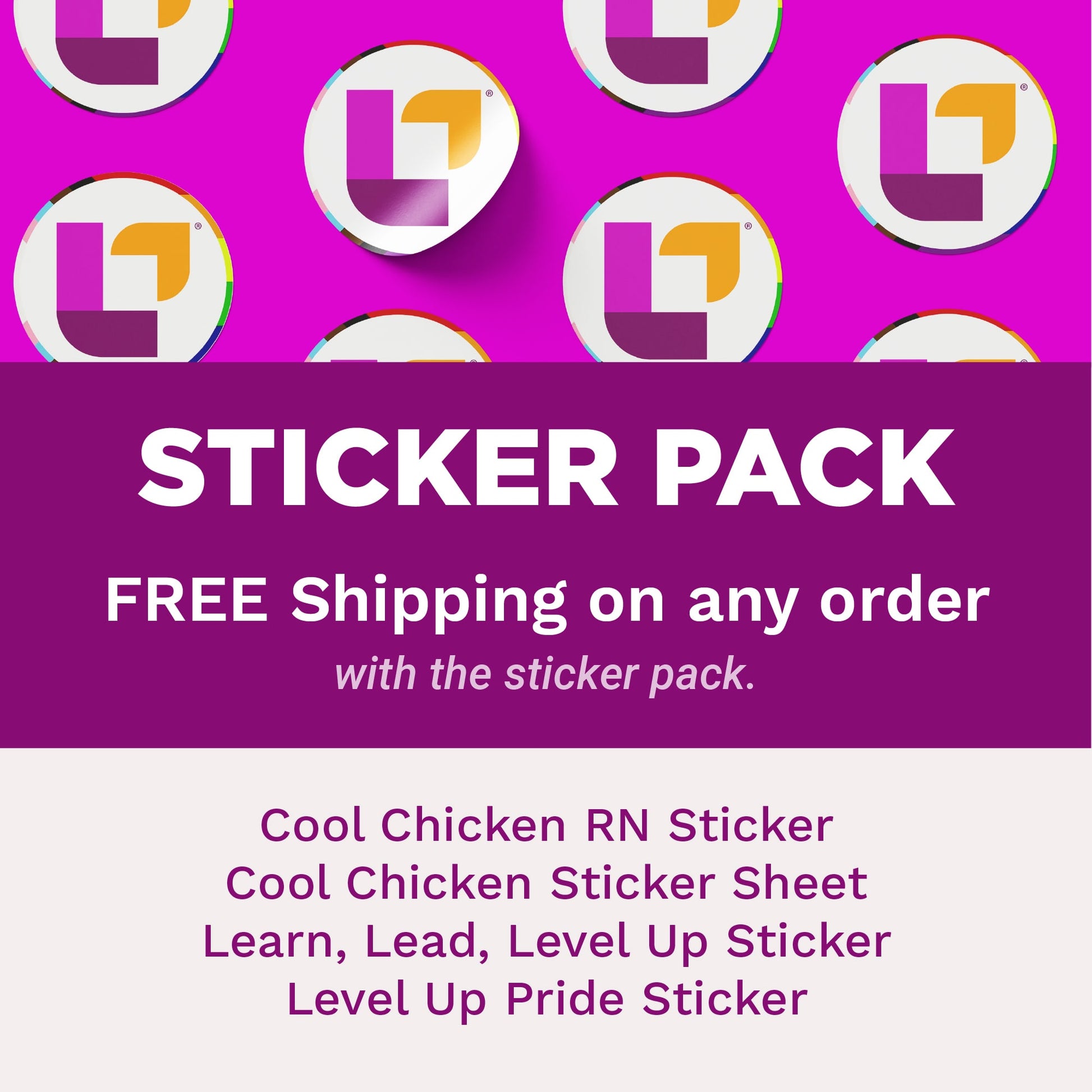Super Sticker Pack - Stickers - LevelUpRN