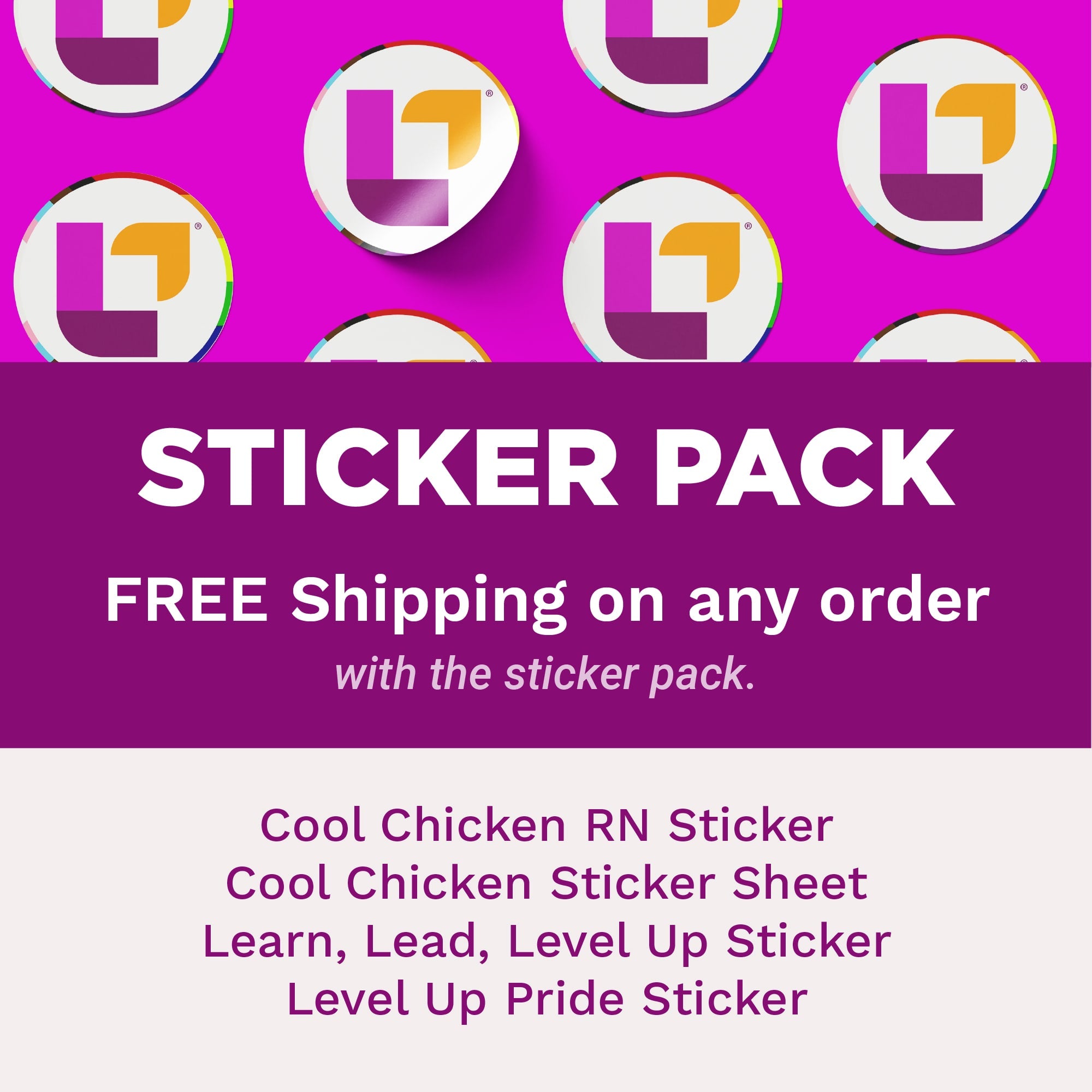 Super Sticker Pack - Stickers - LevelUpRN
