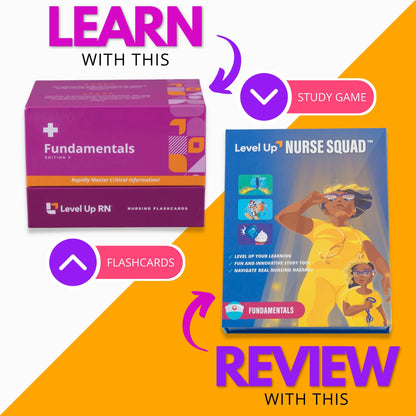 Learn with the flashcards, review with the study game