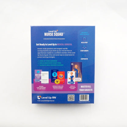 Level Up Nurse Squad - Med-Surg - Card Game from Level Up RN: Med-Surg-Back