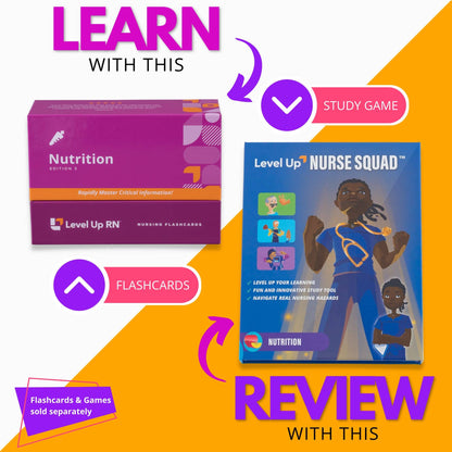 Learn with the flashcards, review with the study game (sold separately)