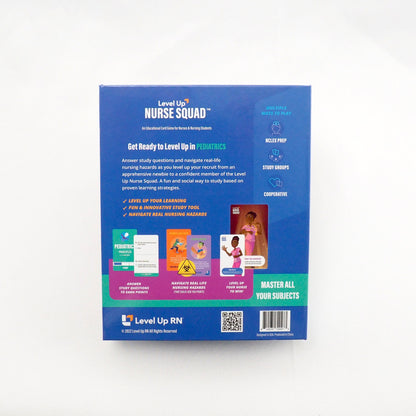 Level Up Nurse Squad - Pediatrics - Card Game from Level Up RN: Peds-Back