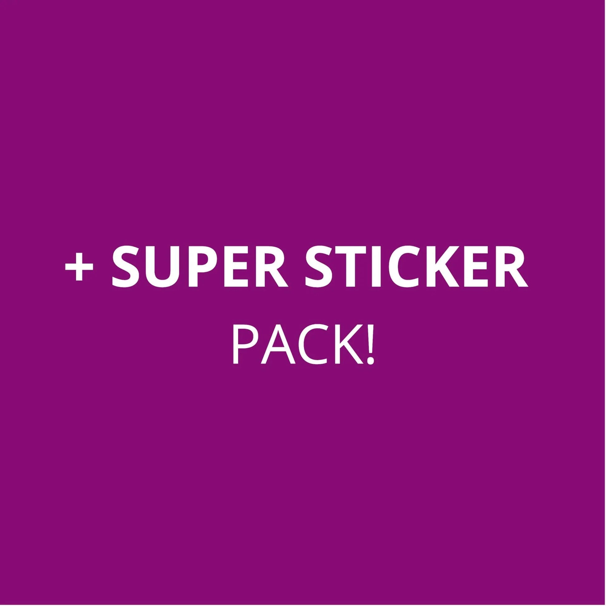 super sticker pack included in The Comprehensive Nursing Collection