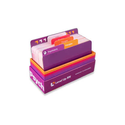 open view of Psychiatric Mental Health - Nursing Flashcards