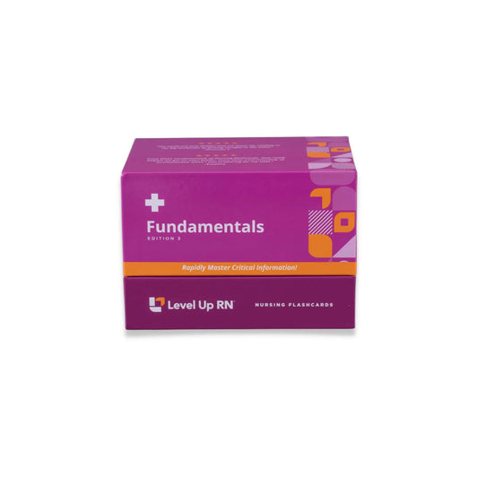 front view of Fundamentals of Nursing - Flashcards
