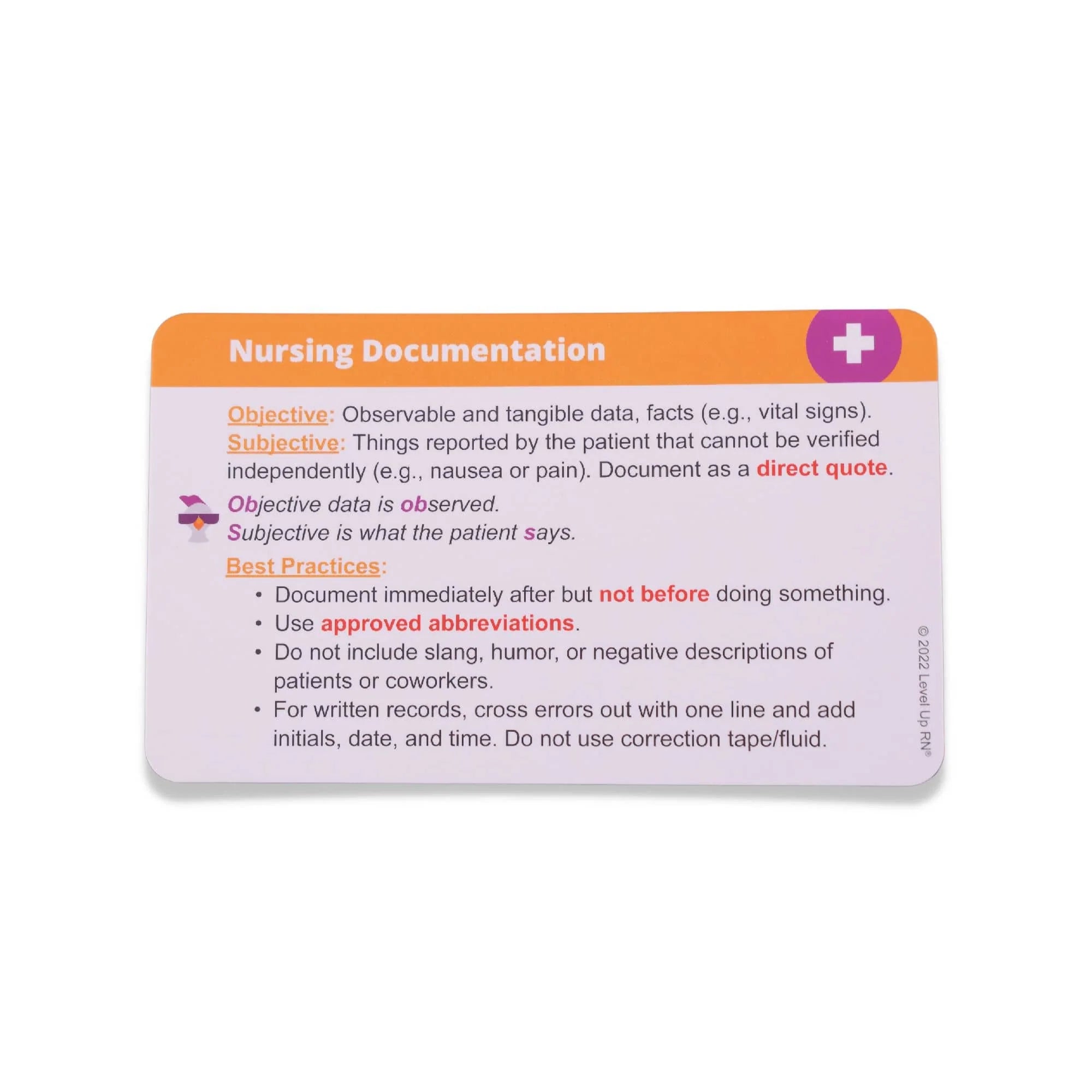 Fundamentals Of Nursing - Flashcards – LevelUpRN