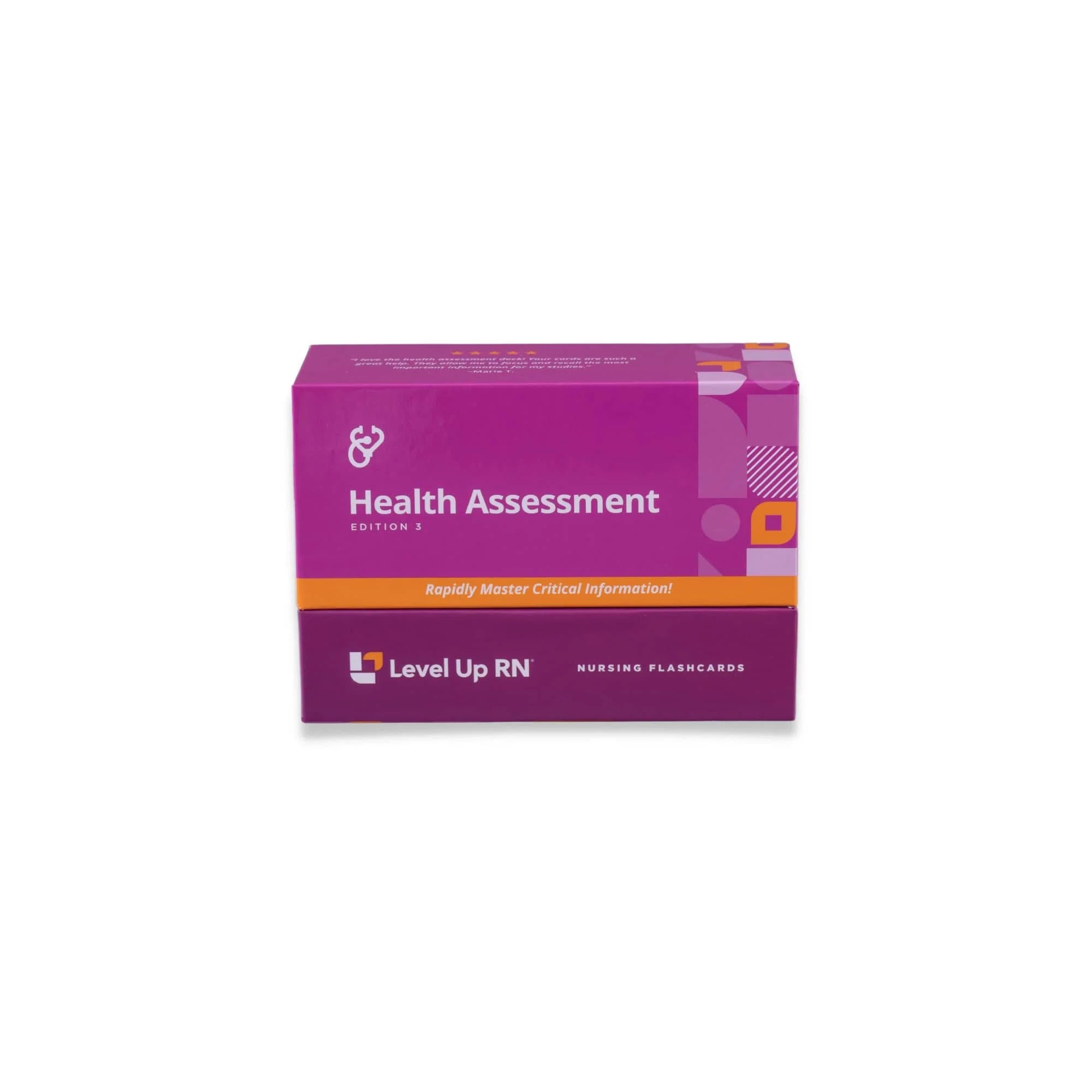 front view of Health Assessment - Nursing Flashcards