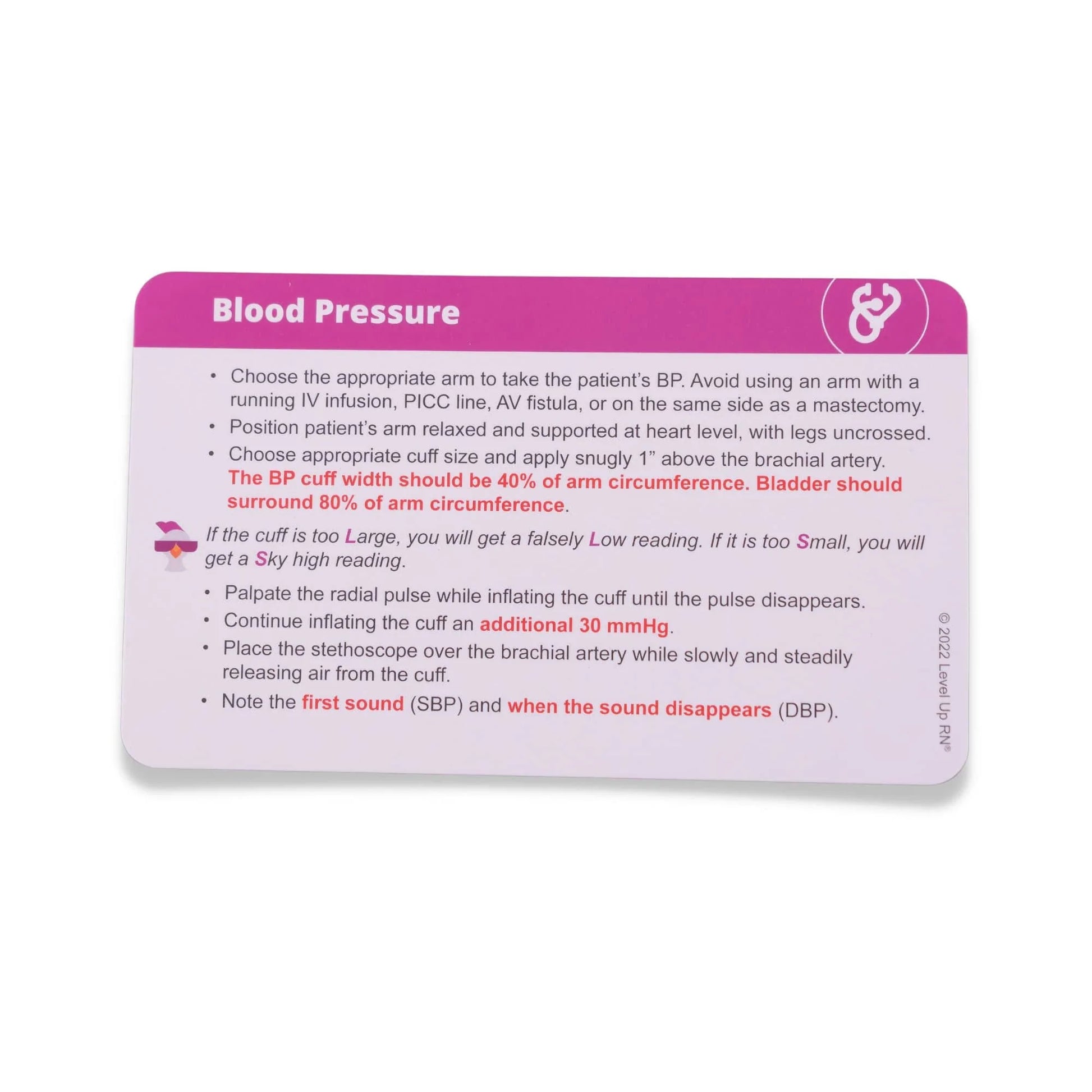 card back view of Health Assessment - Nursing Flashcards