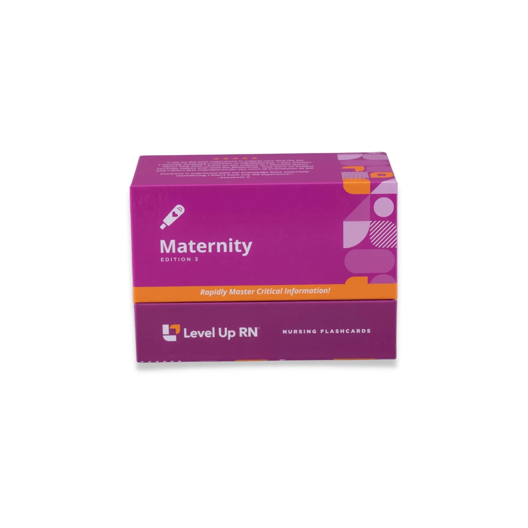 front view of Maternity Nursing - Flashcards