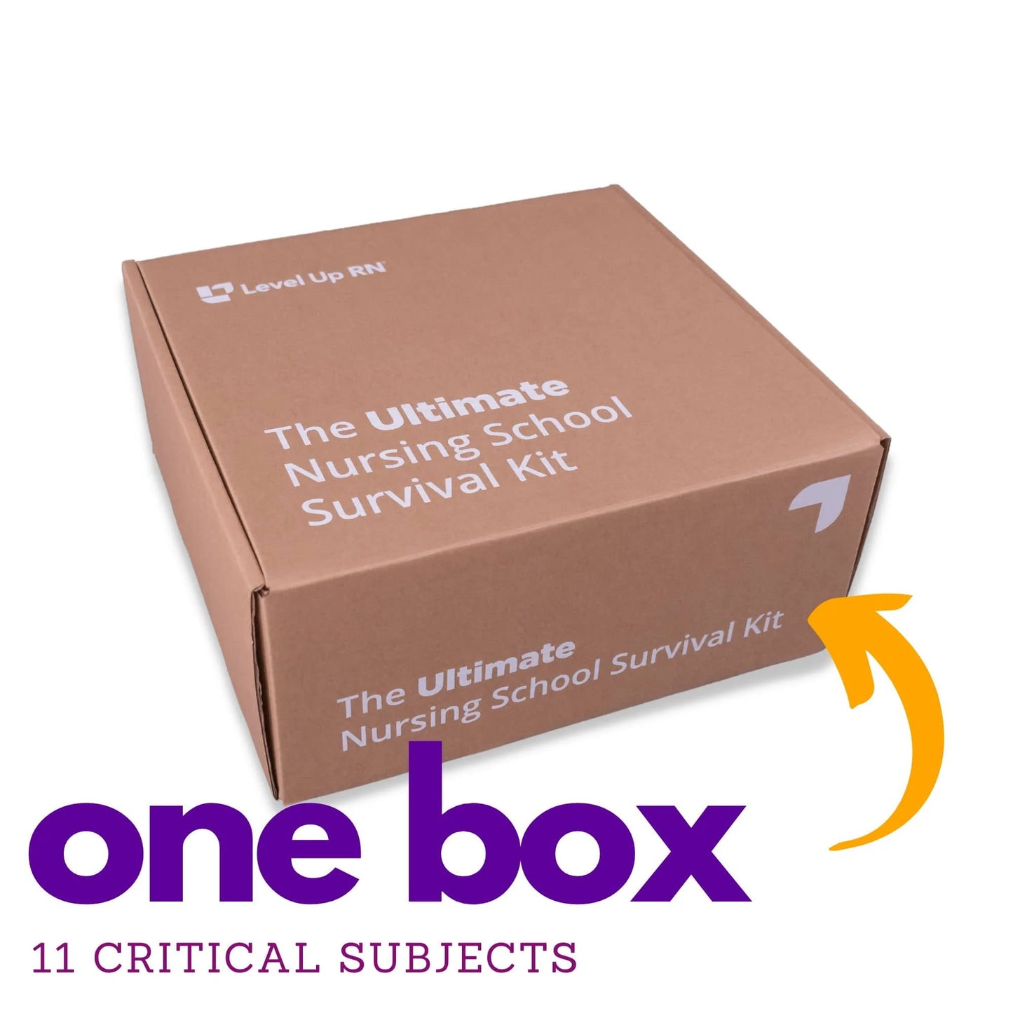 closed box view of The Ultimate Nursing School Survival Kit - Flashcards